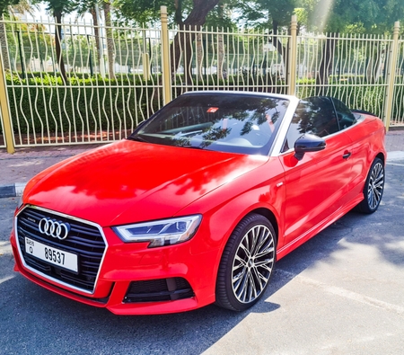 Audi A3 Convertible 2020 for rent in دبي